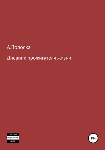 Обложка книги  «Дневник прожигателя жизни»