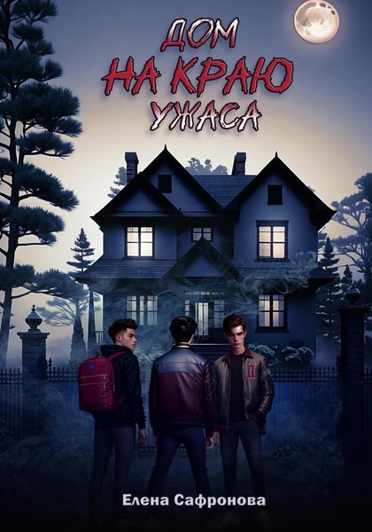 Обложка книги  «Дом на краю ужаса»