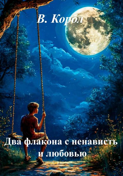 Обложка книги  «Два флакона с ненависть и любовью»