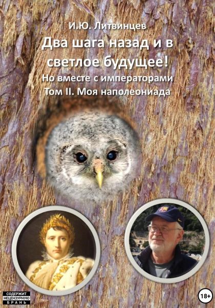 Обложка книги  «Два шага назад и в светлое будущее! Но вместе с императорами. Том II. Моя наполеониада»