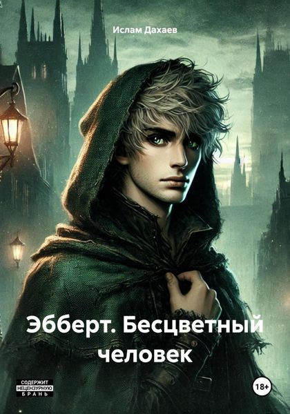 Обложка книги  «Эбберт. Бесцветный человек»