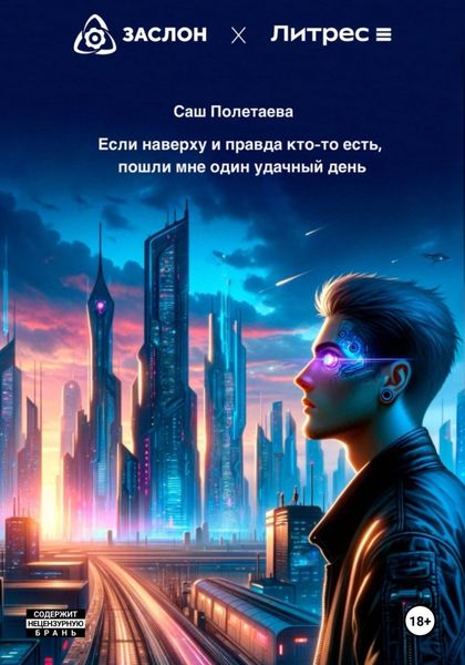 Обложка книги  «Если наверху и правда кто-то есть, пошли мне один удачный день»