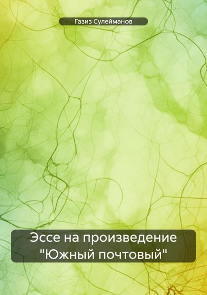 Обложка книги  «Эссе на произведение «Южный почтовый»»