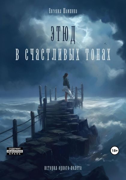 Обложка книги  «Этюд в счастливых тонах. История одного полета»