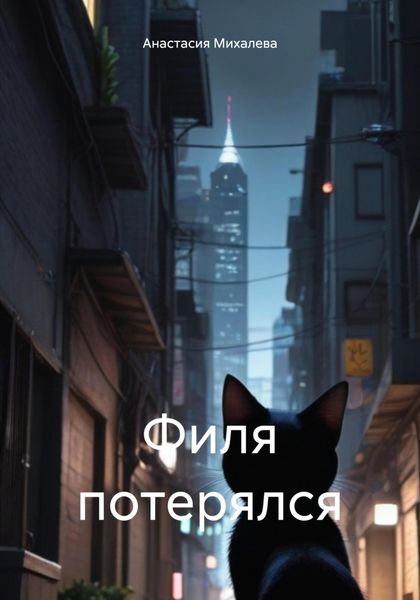 Обложка книги  «Филя потерялся»