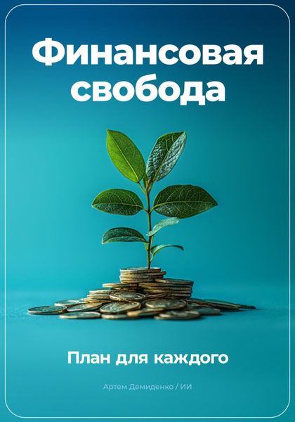 Обложка книги  «Финансовая свобода: План для каждого»