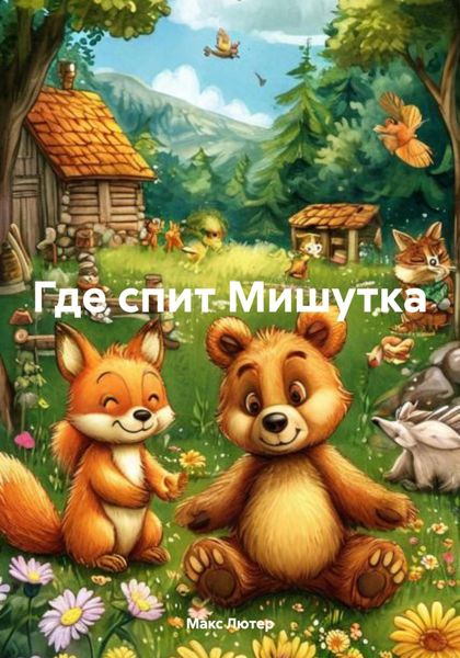 Обложка книги  «Где спит Мишутка»