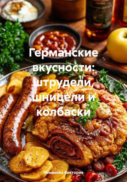 Обложка книги  «Германские вкусности: штрудели, шницели и колбаски»