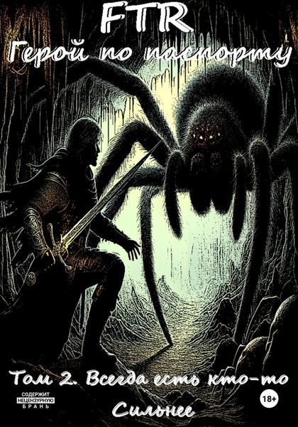 Обложка книги  «Герой по паспорту. Том 2. Всегда есть кто-то Сильнее»