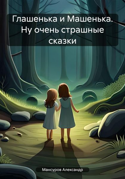Обложка книги  «Глашенька и Машенька. Ну очень страшные сказки»