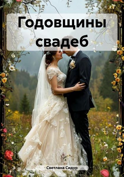 Обложка книги  «Годовщины свадеб»