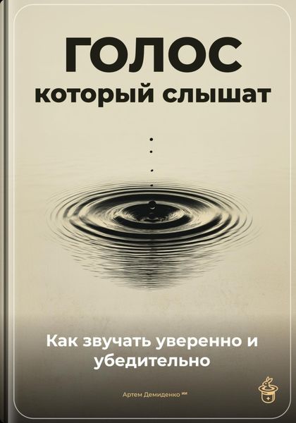 Обложка книги  «Голос, который слышат: Как звучать уверенно и убедительно»