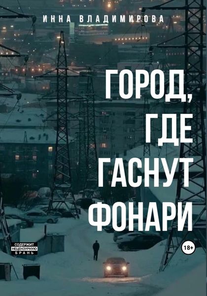 Обложка книги  «Город, где гаснут фонари»