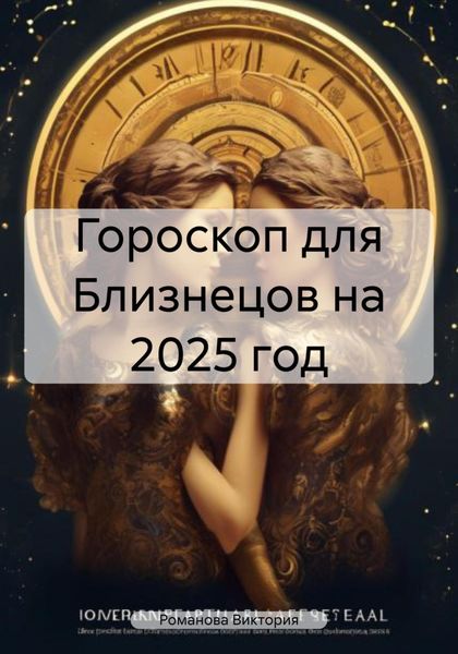 Обложка книги  «Гороскоп для Близнецов на 2025 год»