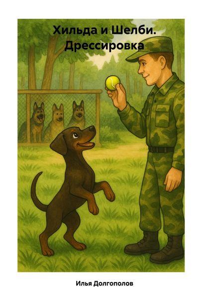 Обложка книги  «Хильда и Шелби. Дрессировка.»