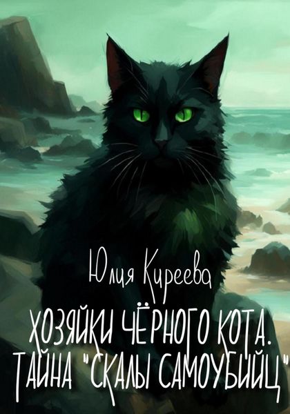 Обложка книги  «Хозяйки чёрного кота. Тайна «Скалы самоубийц»»