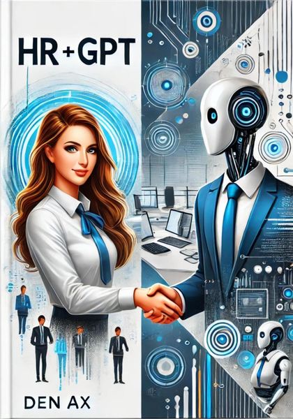 Обложка книги  «HR+GPT»