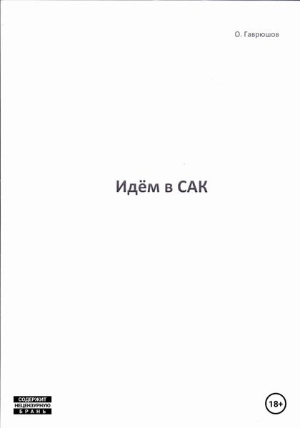 Обложка книги  «Идём в сак»