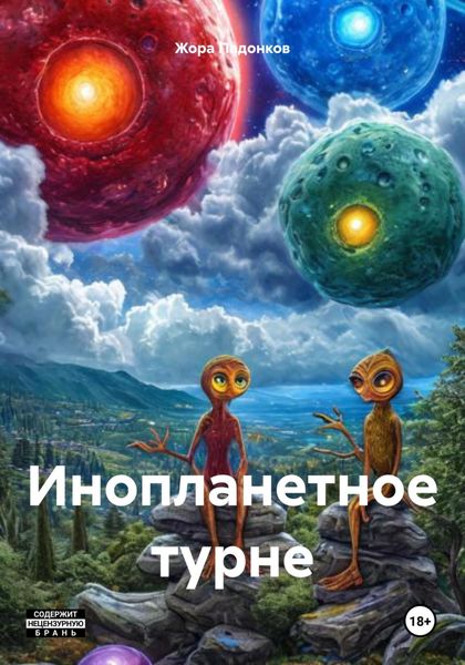 Обложка книги «Инопланетное турне»