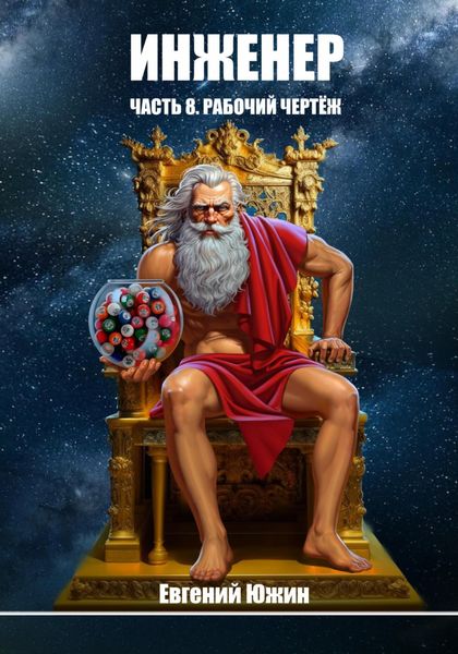 Обложка книги  «Инженер. Часть 8. Рабочий чертеж»