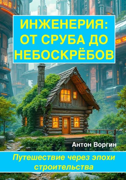Обложка книги  «ИНЖЕНЕРИЯ: ОТ СРУБА ДО НЕБОСКРЁБОВ Путешествие через эпохи строительства»