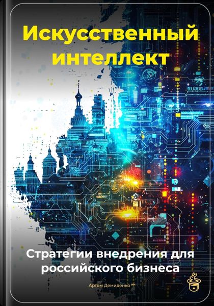 Обложка книги  «Искусственный интеллект: Стратегии внедрения для российского бизнеса»