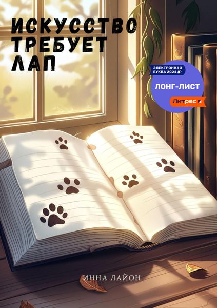 Обложка книги  «Искусство требует лап»