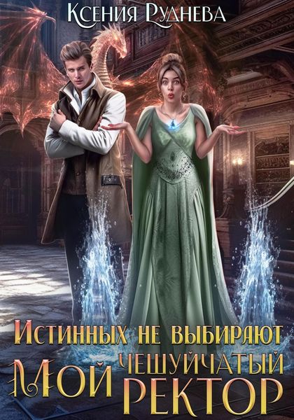 Обложка книги  «Истинных не выбирают. Мой чешуйчатый ректор»