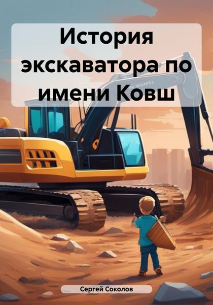 Обложка книги  «История экскаватора по имени Ковш»