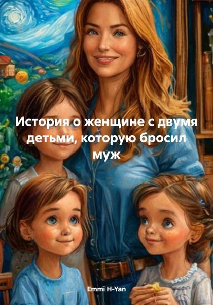 Обложка книги  «История о женщине с двумя детьми, которую бросил муж»