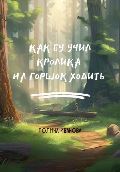 Обложка книги  «Как Бу учил Кролика на горшок ходить»