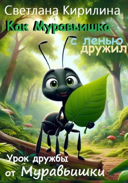 Обложка книги  «Как Муравьишка с ленью дружил»