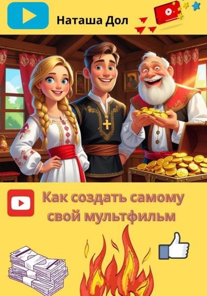 Обложка книги  «Как создать самому свой мультфильм»