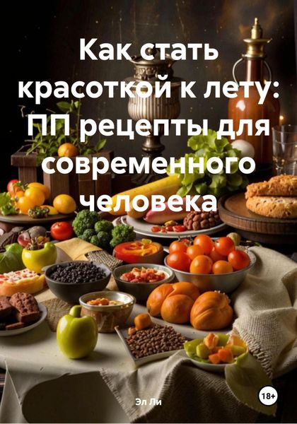 Обложка книги  «Как стать красоткой к лету: ПП рецепты для современного человека»