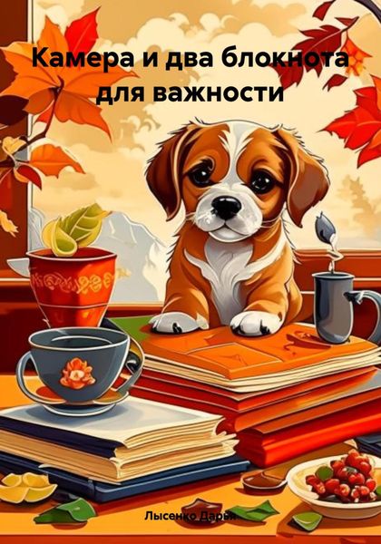 Обложка книги  «Камера и два блокнота для важности»