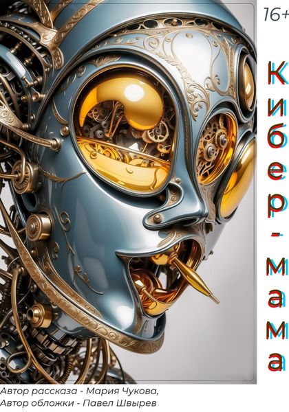 Обложка книги  «Кибер-мама»
