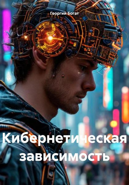 Обложка книги  «Кибернетическая зависимость»