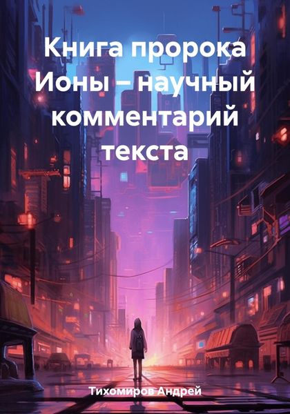 Обложка книги  «Книга пророка Ионы – научный комментарий текста»