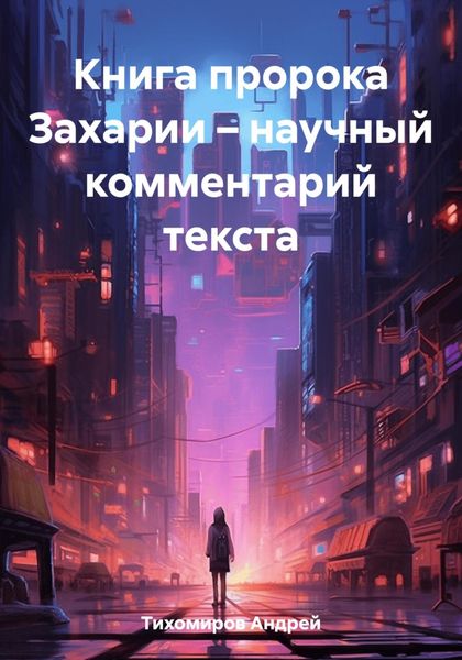 Обложка книги  «Книга пророка Захарии – научный комментарий текста»