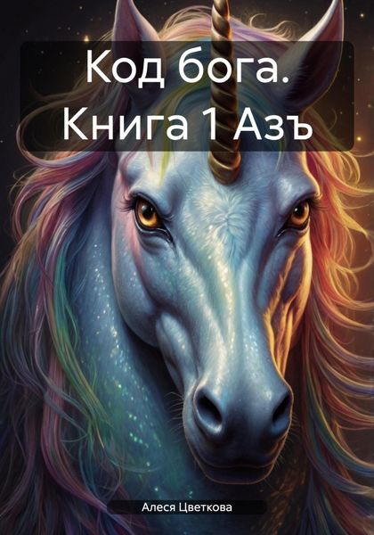 Обложка книги  «Код бога. Книга 1 Азъ»