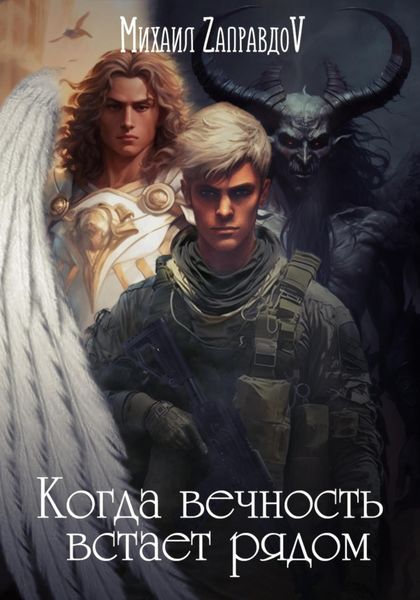 Обложка книги  «Когда вечность встаёт рядом»