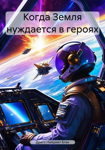 Обложка книги  «Когда Земля нуждается в героях»