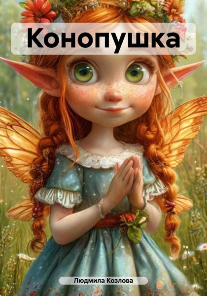 Обложка книги  «Конопушка»