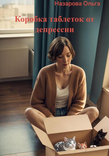 Обложка книги  «Коробка таблеток от депрессии»