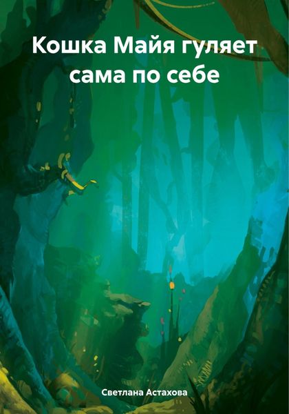 Обложка книги  «Кошка Майя гуляет сама по себе»
