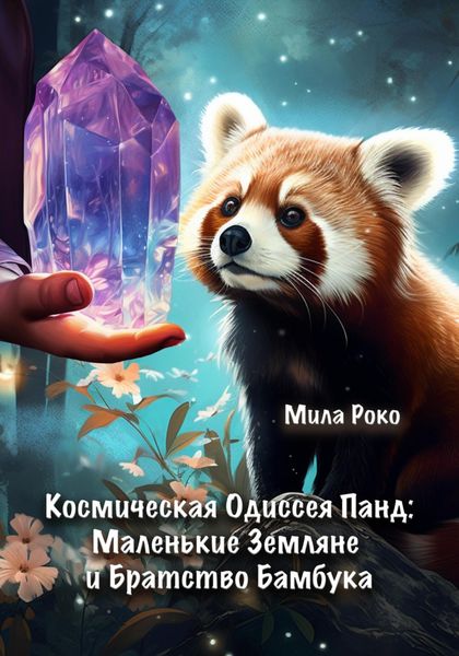 Обложка книги  «Космическая Одиссея Панд: Маленькие Земляне и Братство Бамбука»