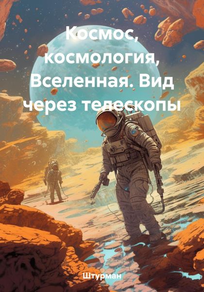 Обложка книги  «Космос, космология, Вселенная. Вид через телескопы»