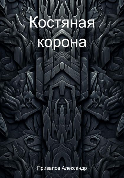 Обложка книги  «Костяная корона»