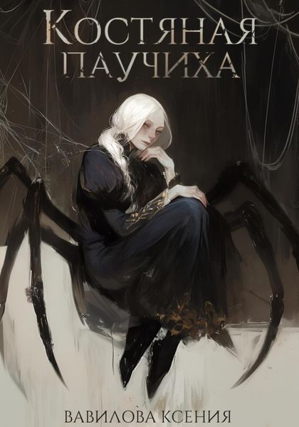 Обложка книги  «Костяная паучиха»