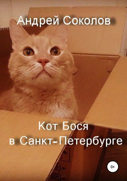 Обложка книги  «Кот Бося в Санкт-Петербурге»